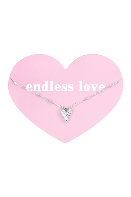 Necklace timeless devotion - Silver Color color