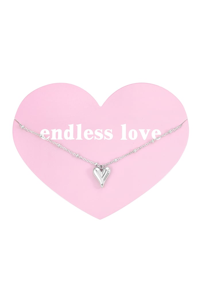 Necklace timeless devotion - Silver Color color 