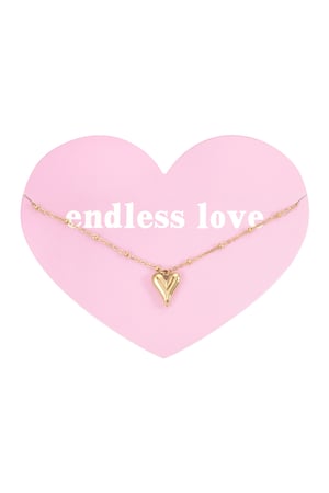 Necklace timeless devotion - Gold color h5 