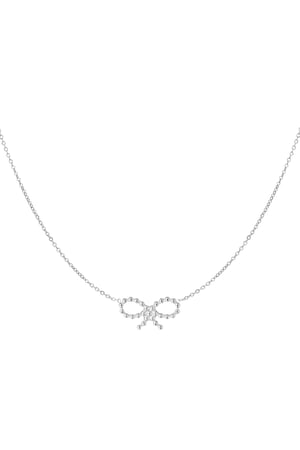 Necklace bows sunday - Silver Color color h5 