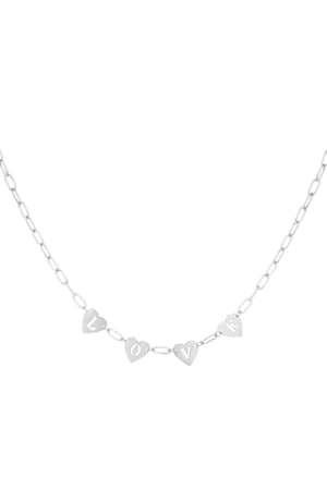 Loving Link necklace - Silver Color color h5 