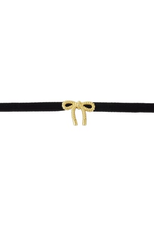 Choker Schleife - Goldfarbe h5 Bild3