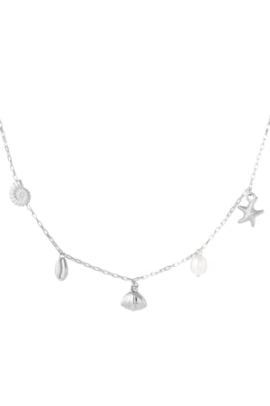 Ocean Breeze Necklace - Silver Color color h5 