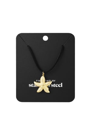 Star Beach necklace - Gold color h5 Picture3