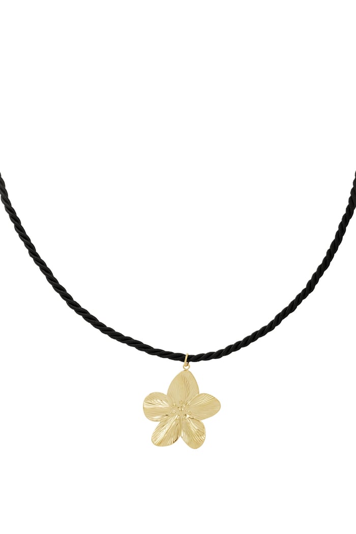 Chain bloom knot - Gold color 