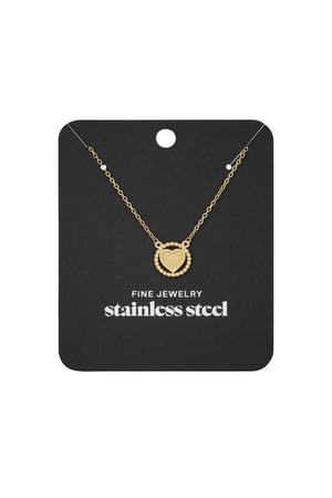 Necklace have my heart - Gold color h5 Picture3