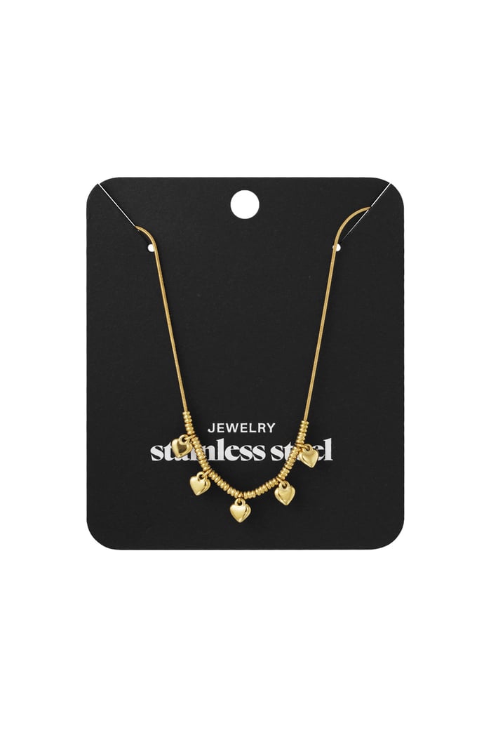 Love Beads Necklace - Gold color Picture3