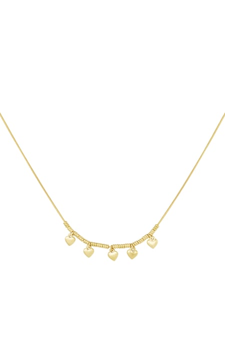 Love Beads Necklace - Gold color