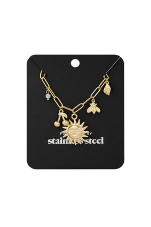 Necklace sunny delight - Gold color h5 Picture3