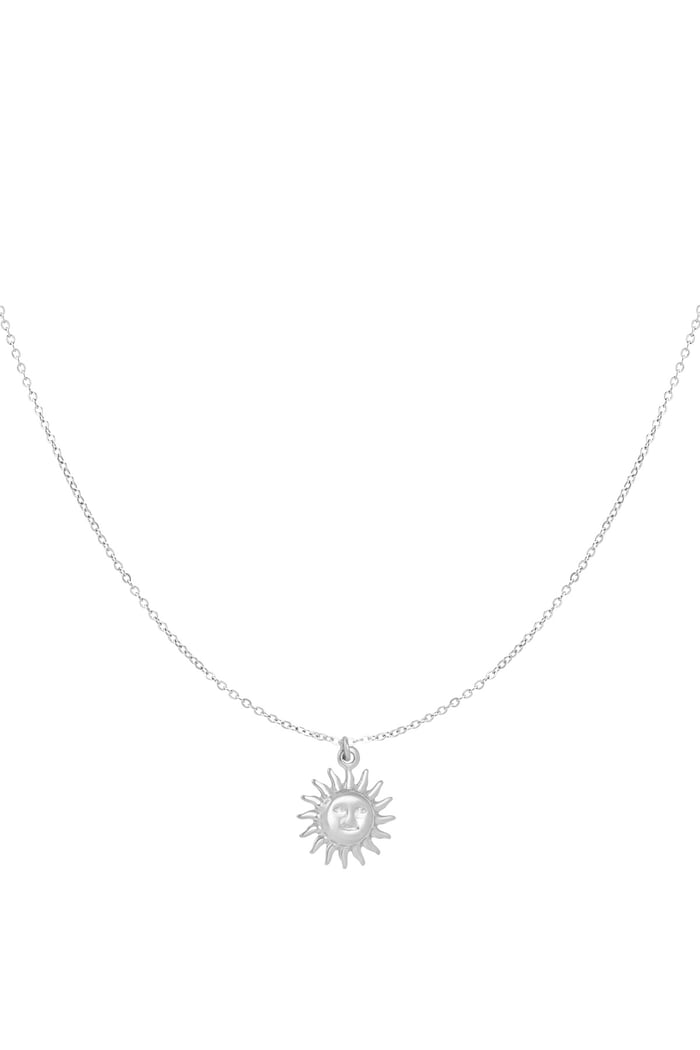 Necklace eternal sunshine - Silver Color color 