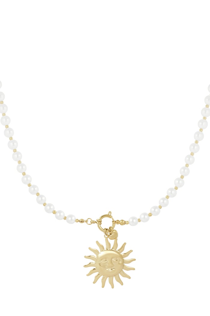 Necklace solar sparkle - Gold color 