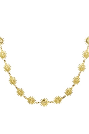 Golden Sunshine necklace - Gold color h5 