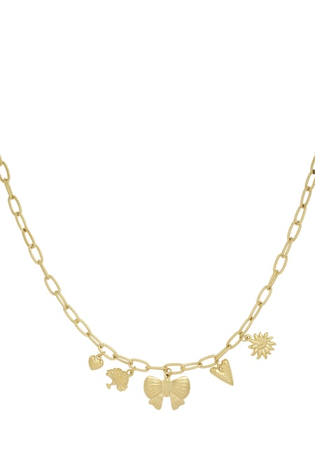 Charm Stories Charm Necklace - Gold color 2