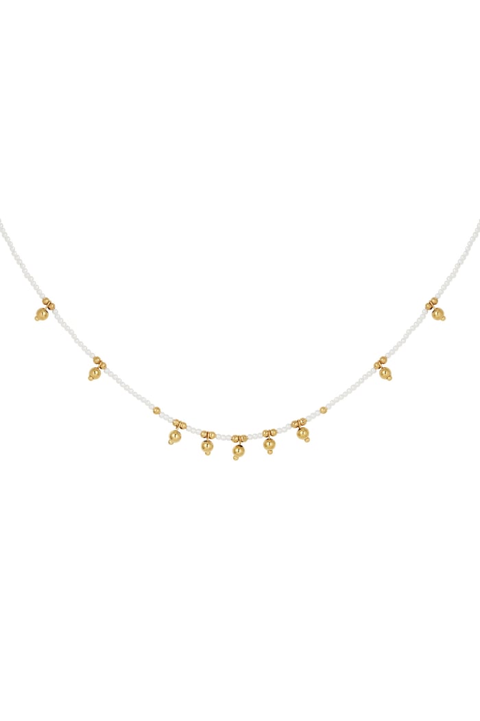 Golden touch necklace - Gold color 