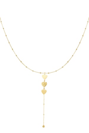 Forever yours necklace - Gold color h5 