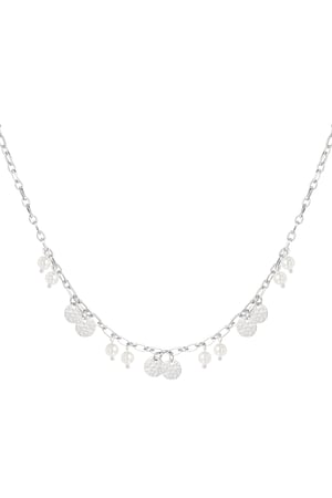 Lucky pearls necklace - Silver Color color h5 