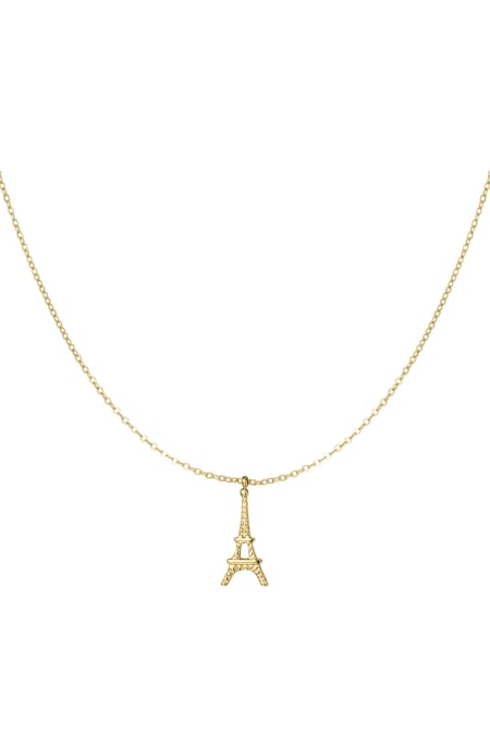 Eiffel elegance necklace - Gold color 2