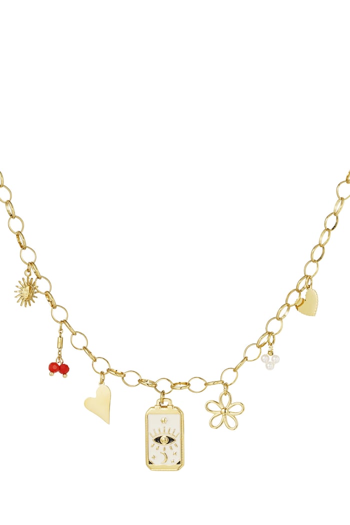 Enchanted elegance necklace - Gold color 