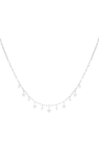 Starry night necklace - Silver Color color h5 