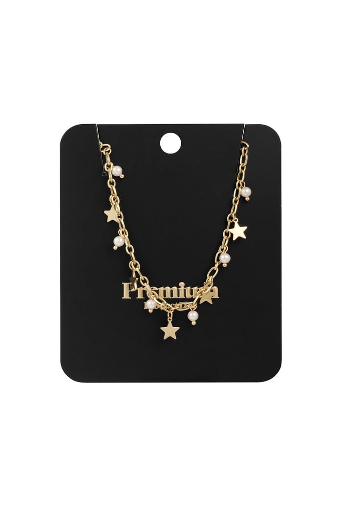 Starry night necklace - Gold color Picture3