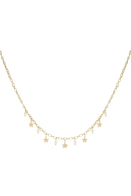 Starry night necklace - Gold color