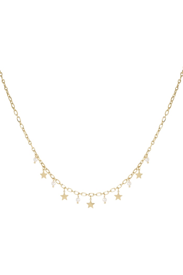 Starry night necklace - Gold color 