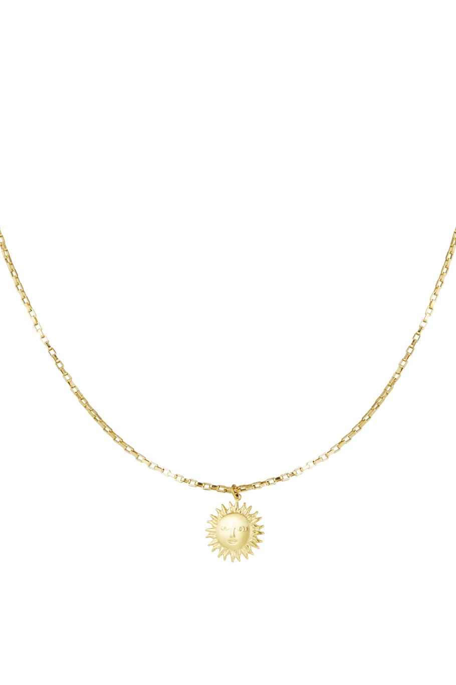 Sunny day necklace - Silver Color color 