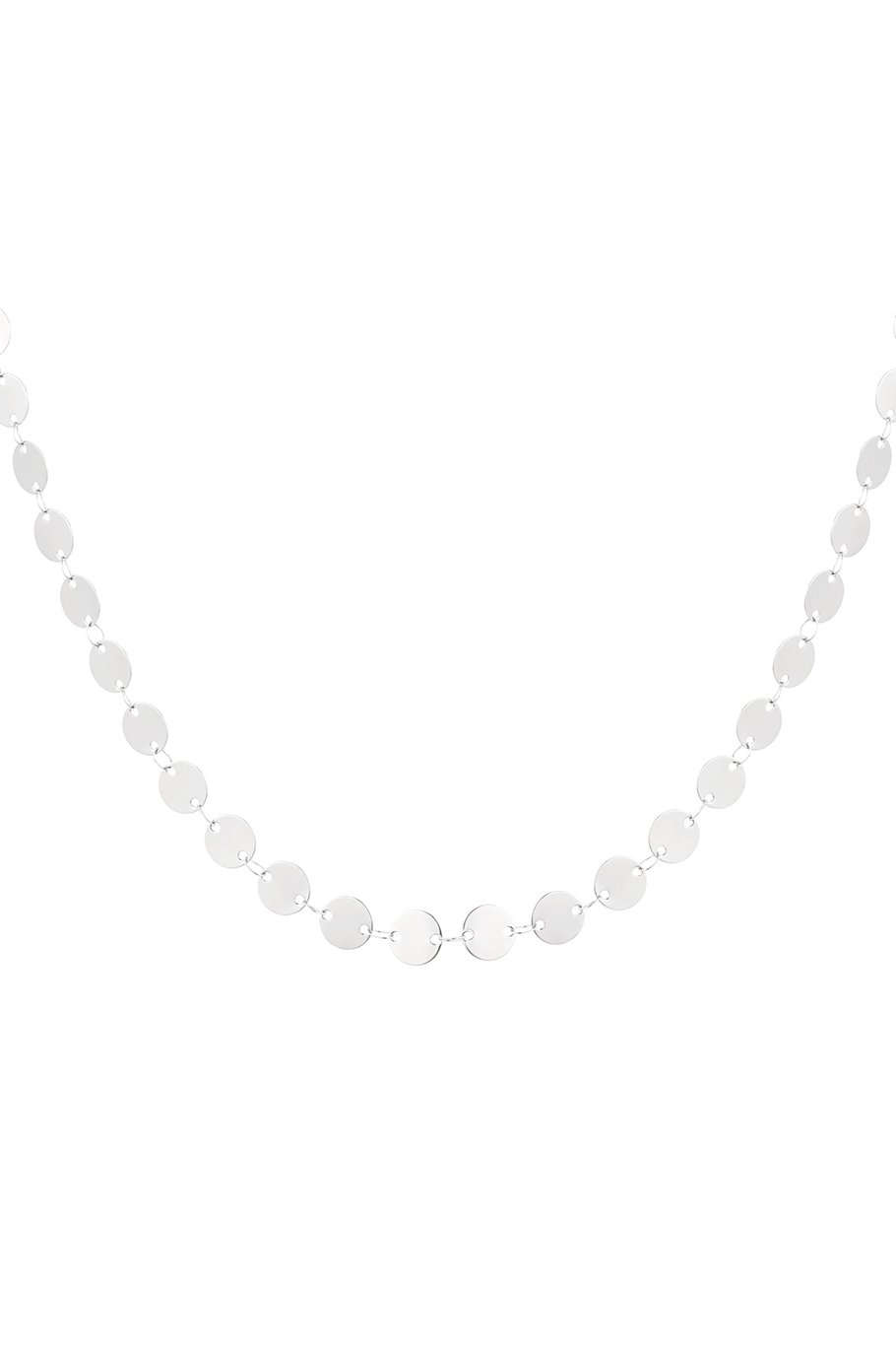 simple coin necklace 