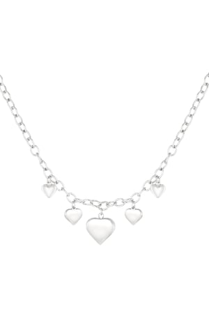 Endless love necklace - Silver Color color h5 