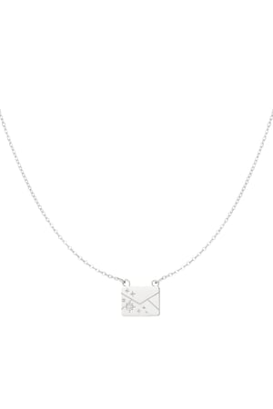 Secret note necklace - Silver Color color h5 