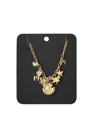 Botanical bliss necklace - Gold color h5 Picture3