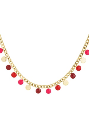 Chain red coin - Gold color h5 