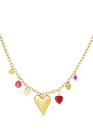 Charm & chill necklace - Fuchsia h5 