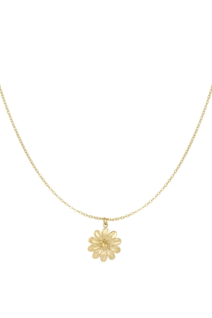 Blossom bliss necklace - Gold color 