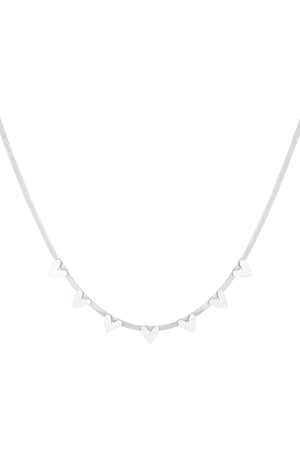 Heart party necklace - Silver Color color h5 