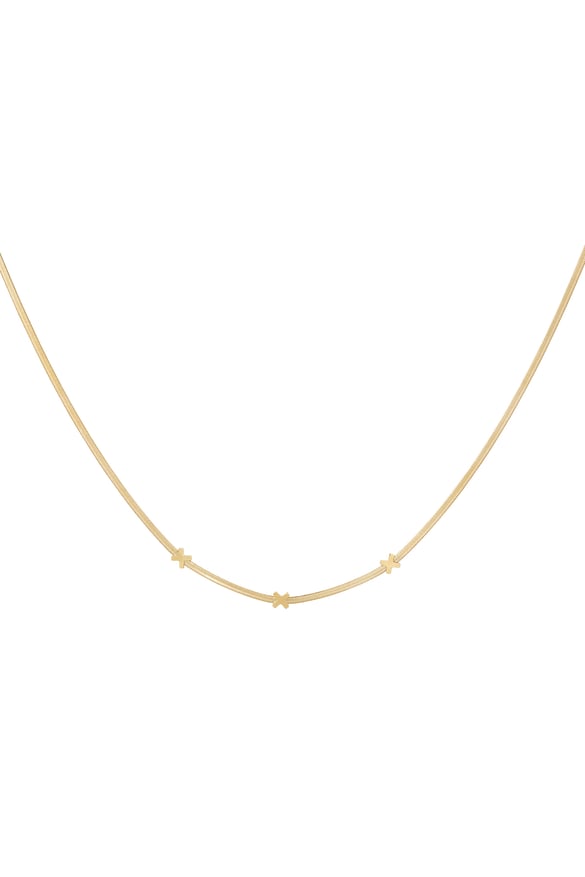 Collar Triple X Amsterdam - dorado 2