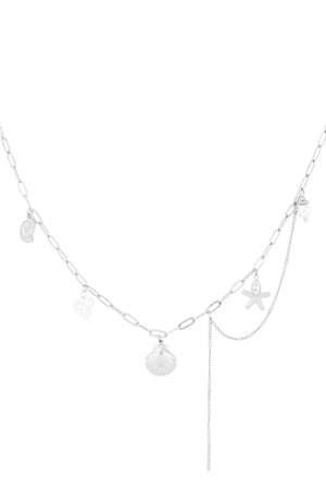 Necklace ocean treasure - Silver color h5 