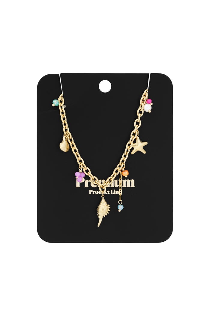 Sea breeze necklace - Gold color Picture3