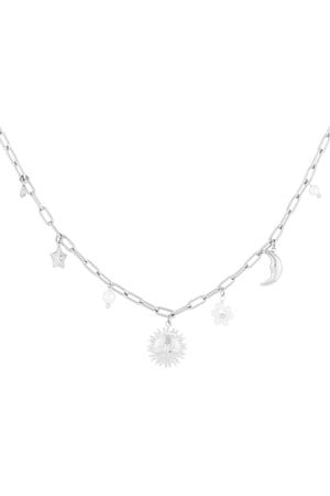 Eternal glow necklace - Silver color h5 