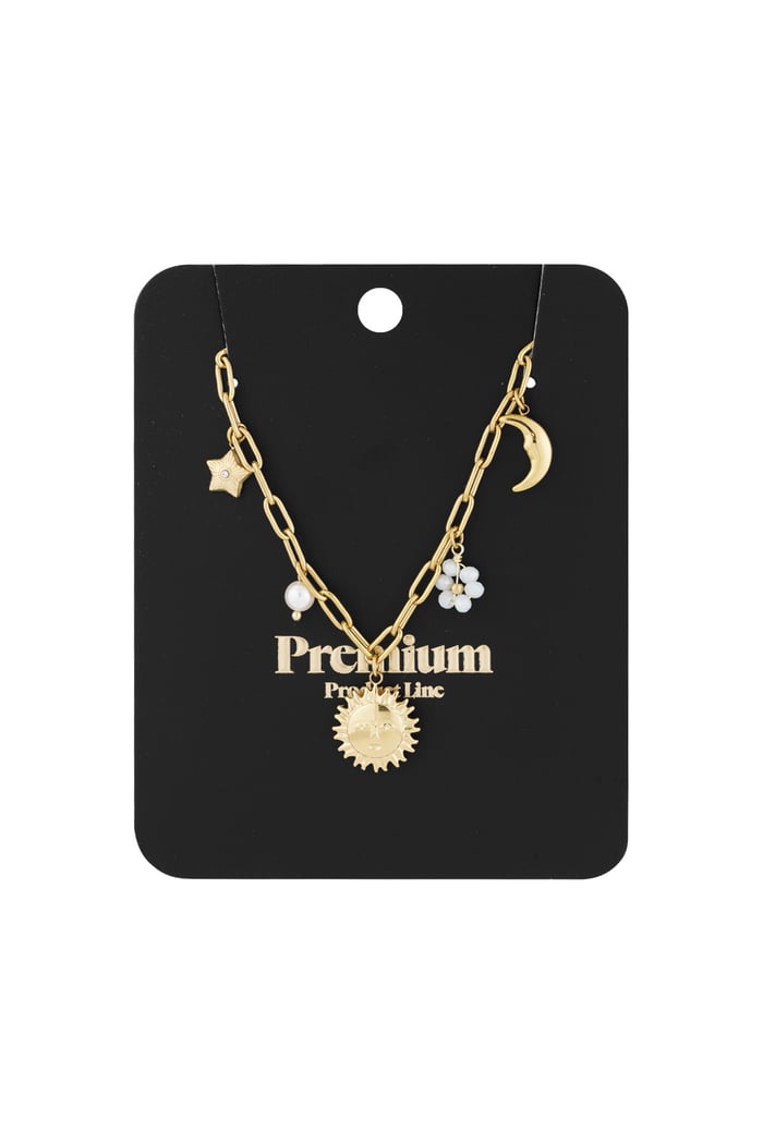 Eternal glow necklace - Gold color Picture3