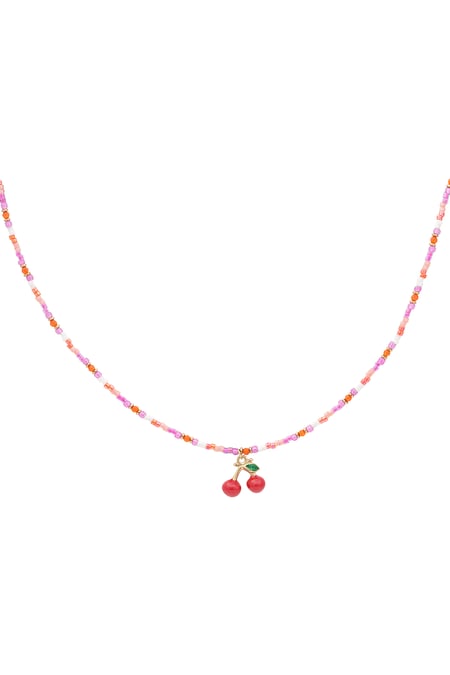 Collar cherry moment - Rosa multi