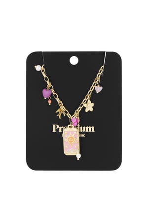 Charm necklace love dust - Gold color h5 Picture3