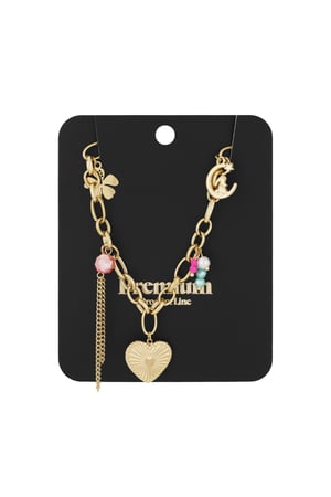 Charm necklace loop dreams - Gold color h5 Picture3