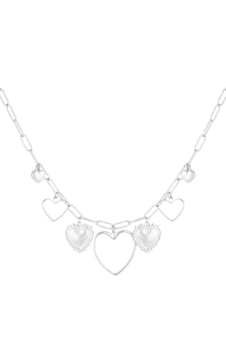 open hearts necklace 