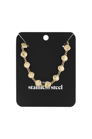 Necklace shell trio - Gold color h5 Picture3