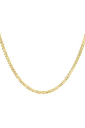 Pure line necklace - Gold color h5 