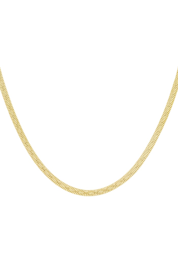 Pure line necklace - Gold color 