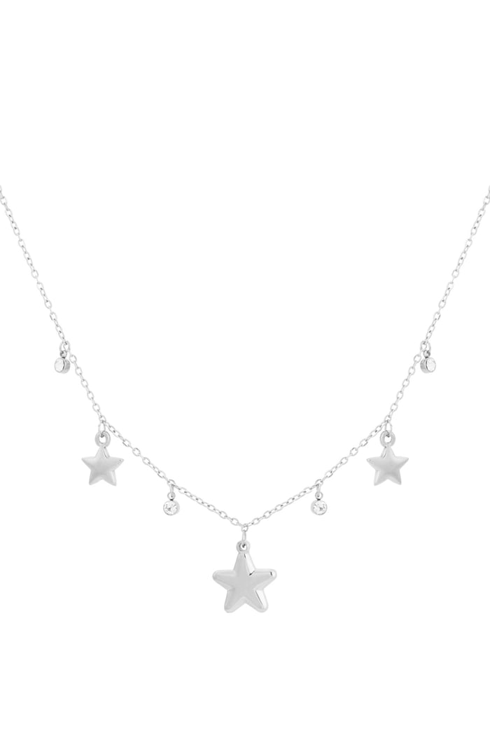 Stargaze necklace - Silver color 