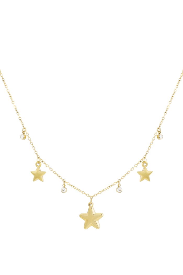 Stargaze necklace - Gold color 