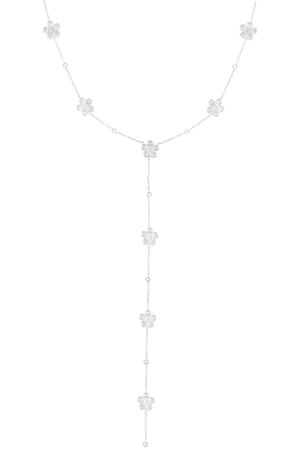 Ketting daisy do - Zilver kleur h5 